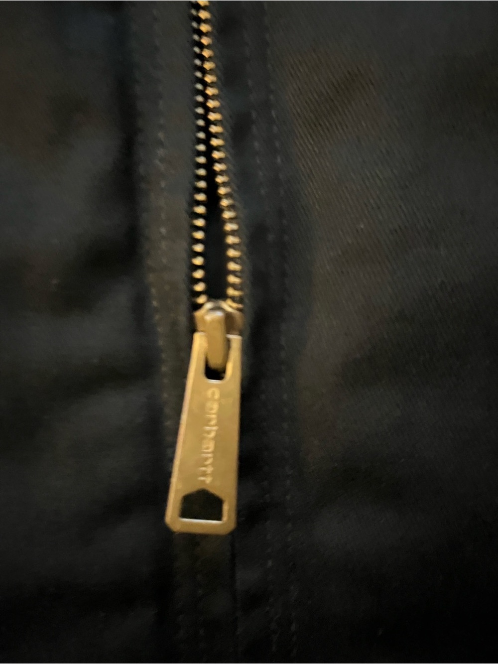 Vintage Carhartt Detroit style twill work jacket - never worn!! $50! - Picture 5 of 8